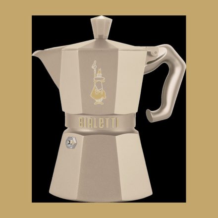 Bialetti Moka Exclusive Indukciós kotyogó homok - 3 adagos
