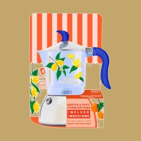 Bialetti Fruit Fiammetta Indukciós 4 adagos kotyogós kávéfőző - Lemon
