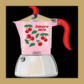   Bialetti Fruit Fiammetta Indukciós 2 adagos kotyogó - Cherry