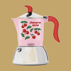 Bialetti Fruit Fiammetta Indukciós 4 adagos kotyogós kávéfőző - Cherry