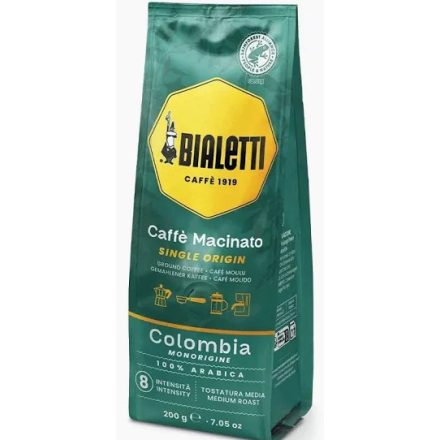 Bialetti Caffe Macinato Colombia általános őrölt kávé 200g