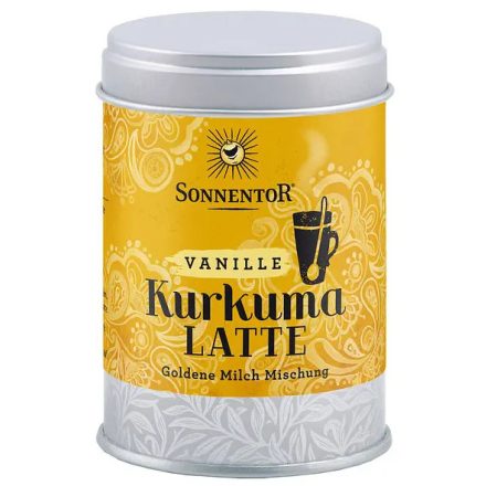 Sonnentor Bio Vaniliás Kurkuma latte díszdobozban 60gr