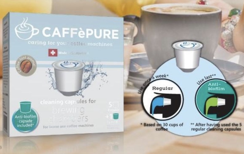 Caffé Pure Nespresso gép tisztitó tabletta csak nespresso gépekhez