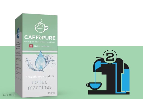 Caffé Pure vízkőoldó folyadék-100ml